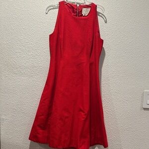 Kate Spade Vibrant Red Midi Dress